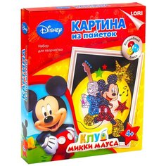 LORI Картина из пайеток Микки Маус Апд-004