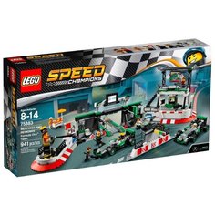 Конструктор LEGO Speed Champions 75883 Команда Mercedes AMG Petronas, 941 дет.