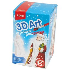 LORI Игрушка-раскраска Дедушка Мороз, Ир-017 6 шт.