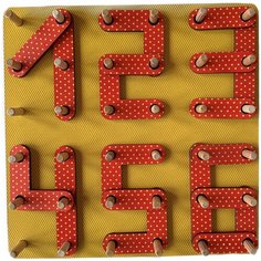 Геоборд «Цифры» Сибирские игрушки