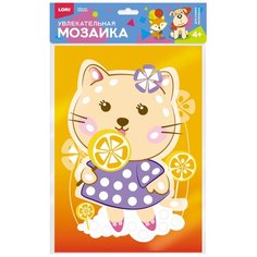 LORI Км-012 Увлекательная мозаика (набор большой) "Кошечка"