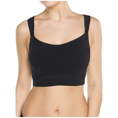 Б-262 Майка бесшовная укороченная для кормящих женщин "ФЭСТ" размер (158,164-92-98) черный