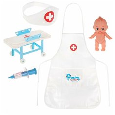 Игровой набор Доктор, в комплекте предметов 5шт. Shantoy Gepay M1215-2 Наша Игрушка