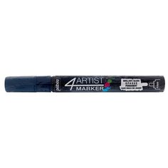 Набор художественных маркеров Pebeo 4Artist Marker, на масляной основе, 4 мм, 6 шт, перо круглое, темно-синий