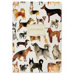 Тетрадь А5, Bruno Visconti "планета собак", 40л. клетка