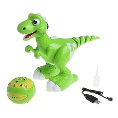 Динозавр р/у на аккум. свет+звук, usb з/у Noname