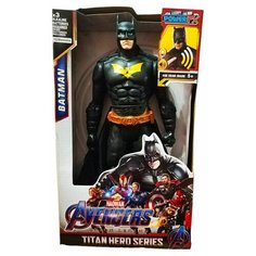 Фигурка супер героя Бетмен 30см. со световыми и звуковыми эффектами /Titan Hero series BATMAN/Фигурка Мстители Бетмен 30см. Dudu&Didi
