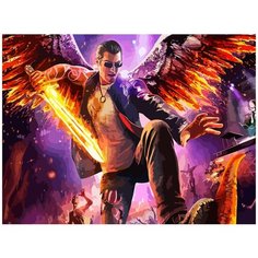 Картина по номерам на холсте Игра SAINTS ROW - 8970 Г 30x40