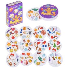Настольная игра "Дубль 3. Праздничная" Нескучные игры