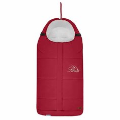 Конверт зимний меховой Nuovita Siberia Bianco (Rosso/Красный)