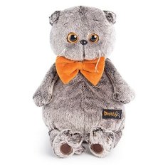 Мягкая игрушка «Басик» с рыжим бархатным бантом Basik&Co