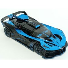 Машинка Bugatti Bolide с дымом металлическая 1:24, с клаксоном, свет, звук MSN Trading Limited