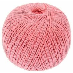 Пряжа ПНК Кирова Фиалка розовый(801), 100%хлопок, 225м, 75г, 1шт
