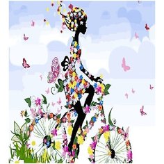 Картина по номерам Цветочная прогулка 40х50 см Hobby Home