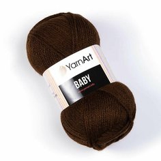 Пряжа YARNART BABY (YarnArt), коричневый - 1182, 100% акрил, 5 мотков, 50 г, 150 м.
