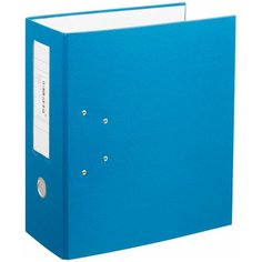 Папка-регистратор с двумя арочными механизмами (до 800 листов), покрытие ПВХ, 125 мм, синяя NO Name