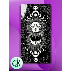 Картина по номерам на холсте Символ солнца, 30 х 60 см КУЛЬТУРА ЦВЕТА