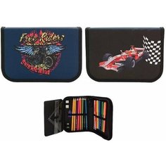 Action! 21002/A/3B Пенал на молнии by tiger, 1 отделение, 23 предмета action!