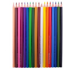 Карандаши цветные 18 цветов Koh-I-Noor Triocolor (L=175мм, D=7мм, d=3.2мм, 3гр) картонная упаковка (3133018004KSRU), 8 уп.