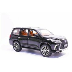 Металлическая инерционная машинка Лексус ЛХ570 Lexus LX570 1:24 21 см Toys