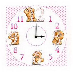 * Набор для вышивания Anchor Clock 30*30см, MEZ, FRC92