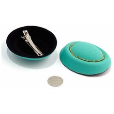 Шляпа для куклы Magic 4 Toys "Таблетка", 8*7 см, бирюзовая (КЛ.21576)
