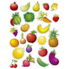 Игра на магнитах. Фрукты, овощи и ягоды ИН-8995 Рыжий кот