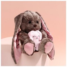 Мягкая игрушка "Li с зайцем", зайка, 25 см Зайки Li&Lu