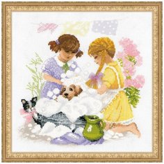 Набор для вышивания крестом Хозяюшки 1646, 30x30 см см. Риолис