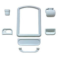 Набор для ванной с зеркалом Милена 101-104-07 Noname