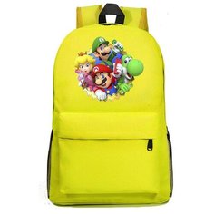 Рюкзак герои Марио (Mario) желтый №6 Noname