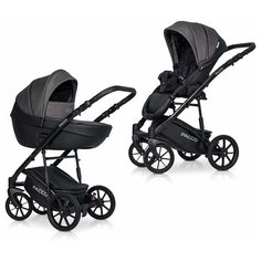 Коляска PACCO (2 в 1) (RIKO BASIC) 04 Carbon (темно-серый-черный)