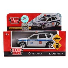Машинка Технопарк RENAULT DUSTER полиция 12 см DUSTER-P