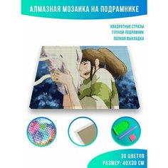 Алмазная мозаика на подрамнике - вышивка Унесённые призраками - Love for the dragon 30 х 40 см Красиво Красим