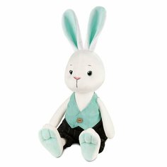 Maxitoys Luxury Мягкая игрушка «Кролик Тони в жилетке и штанах», 30 см