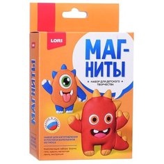Магниты из гипса LORI "Озорные зубастики", от 5 лет, в коробке (Пз/Г-039)