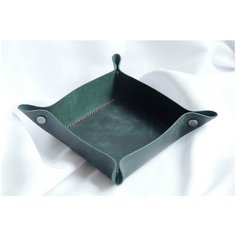 Арена для кубиков Dice Tray из натуральной кожи Нет бренда