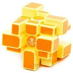 Кубик Рубика зеркальный Gan Monster Go Mirror Cube 3x3 / Оранжевый