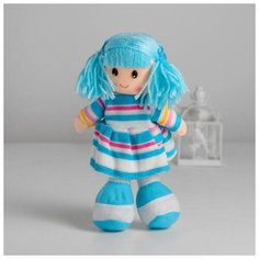 Мягкая игрушка Кукла, в вязаном платьишке, цвета Нет бренда