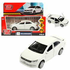 Машина металлическая VOLKSWAGEN POLO POLO-12-WH Технопарк