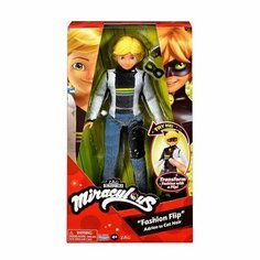 Кукла Miraculous Супер Кот Мгновенное превращение 50195 Playmates Toys