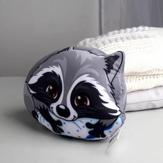 Подушка-антистресс Енот , 25х20 см Denco Store