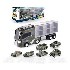 Машинка инерционная "Автовоз с боксом" Игротрейд