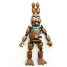 Фигурка новогодний аниматроник Шоколадный Бонни фнаф/FNAF со светом в подарочном блистере Panawealth Inter Holdings