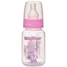 БебиТайм бутылочка для кормления классическая полипропиленовая 150мл Baby Time