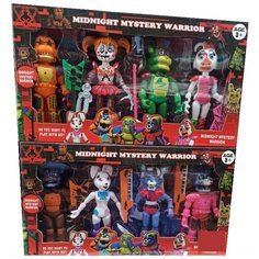 Фигурки фнаф 5 ночей с Фредди кошмарный набор 8 штук по 16 СМ Китай