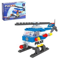 Конструктор Вертолёт, 68 деталей Ausini