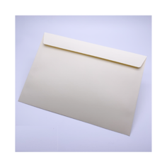 Конверт с прямым клапаном С5, 10 шт, кремовый Elizabet Craft