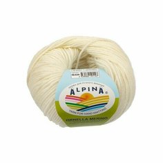 Пряжа ALPINA ORNELLA MERINO 10 шт. х 50 г шт. в упак. цвет №426 молочный (ORNELLA MERINO-№426 молочный)
