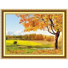 Алмазная мозаика на подрамнике HWB0350, 30x40 см Нет бренда